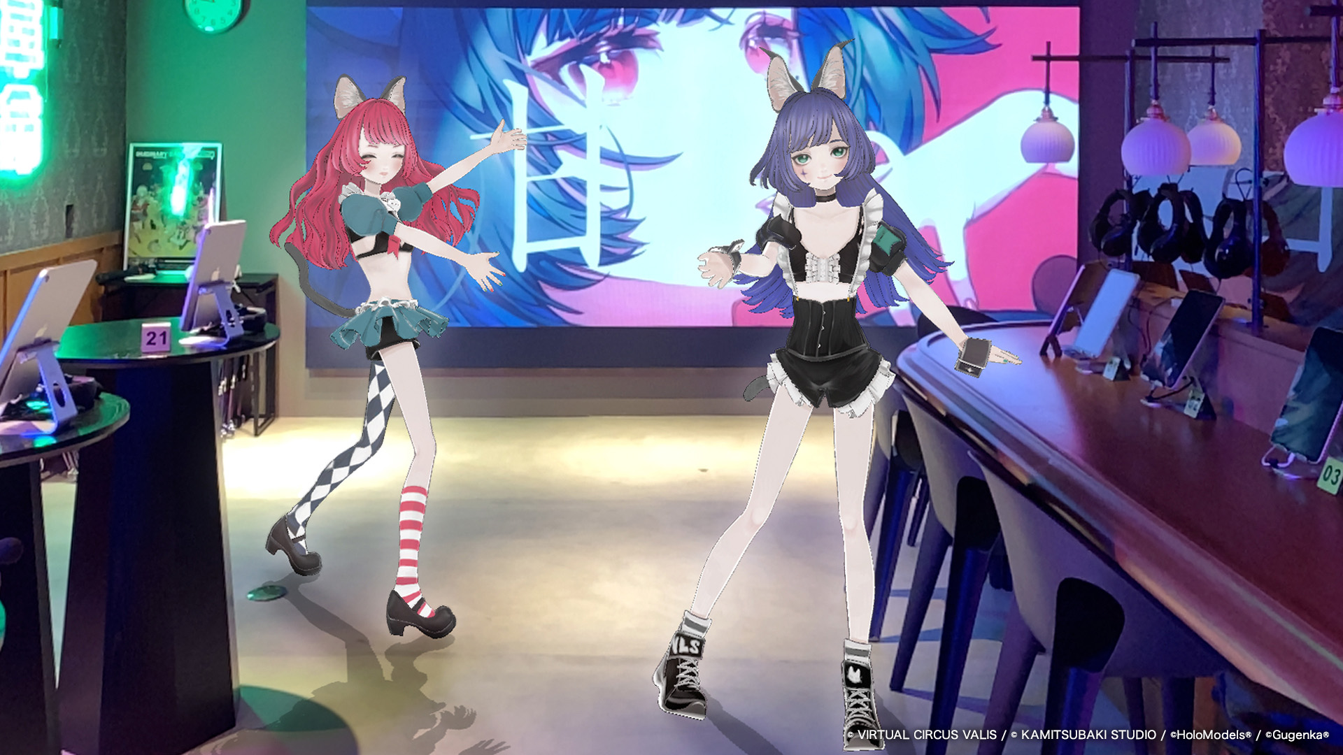 VIRTUAL CIRCUS VALIS」がデジタルフィギュアになって登場！ | X