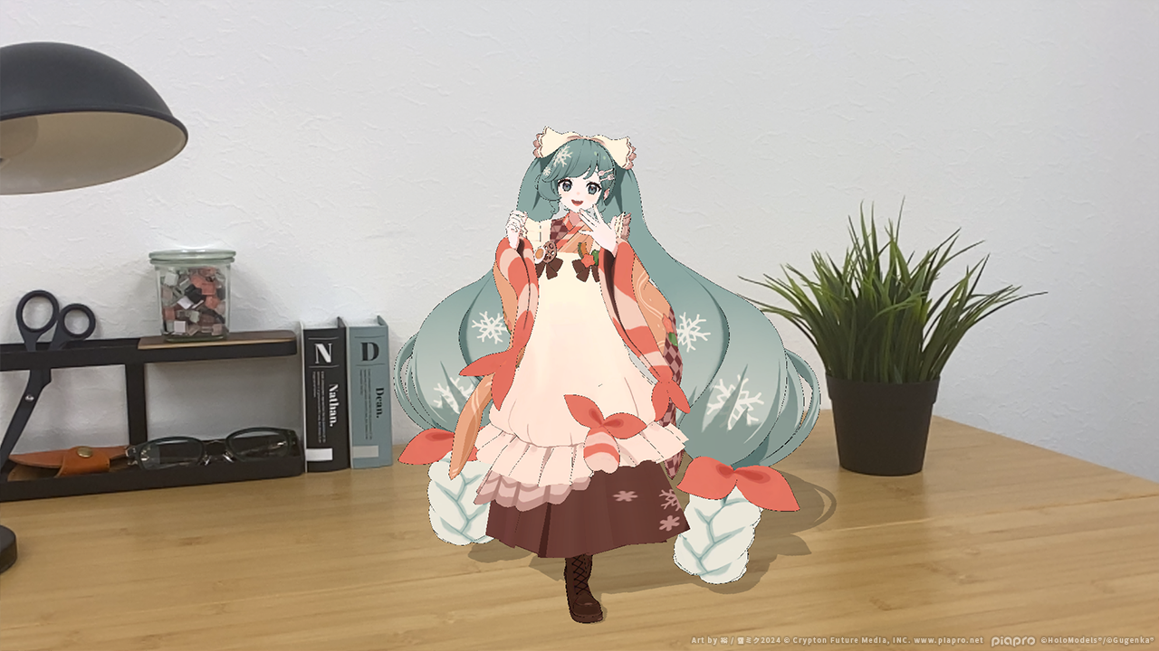 雪ミク SNOW MIKU 2024 Ver. | XMarket(エックスマーケット) | 世界最大級のXR（AR／VR）グッズストア